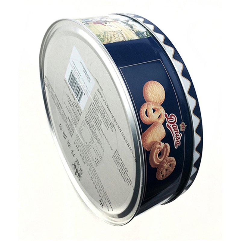 OEM promotionele voedselverpakking rond de doos van het koekjeskoekje